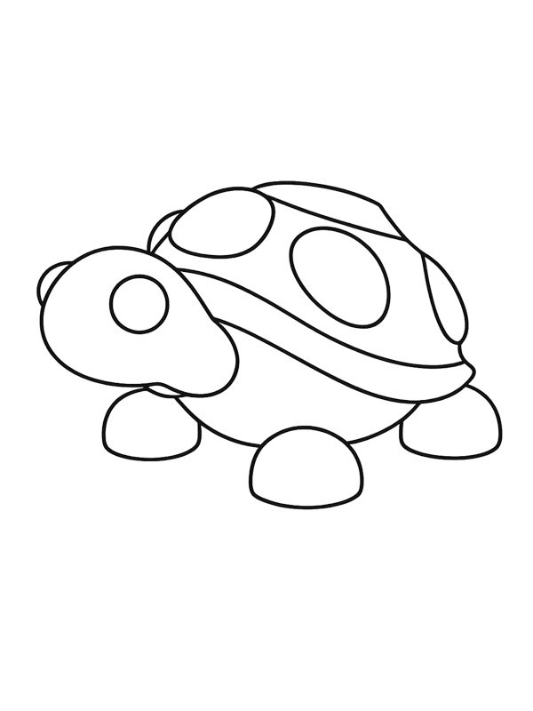 Turtle (Adopt Me!) Coloring page