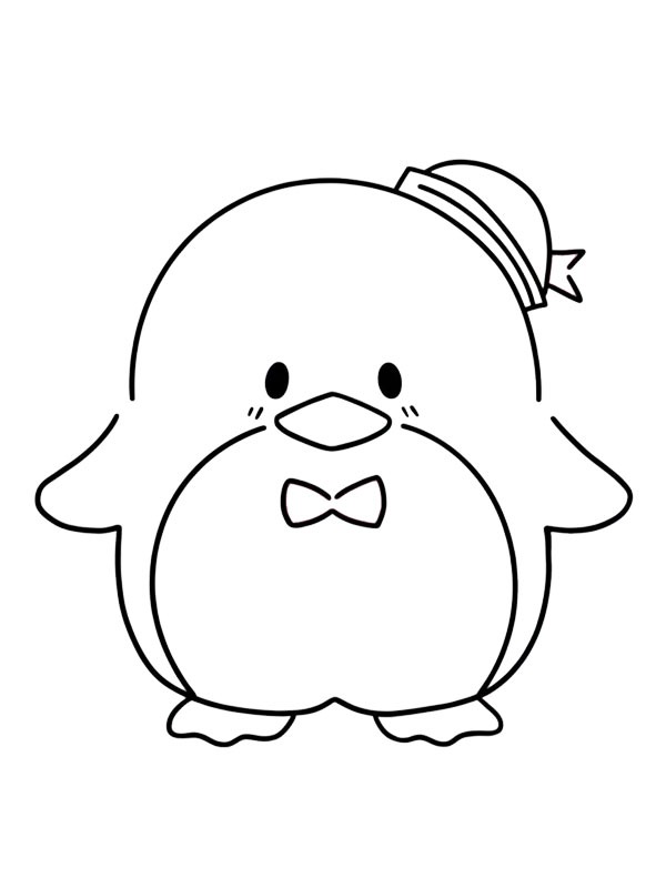 Tuxedo Sam Coloring page