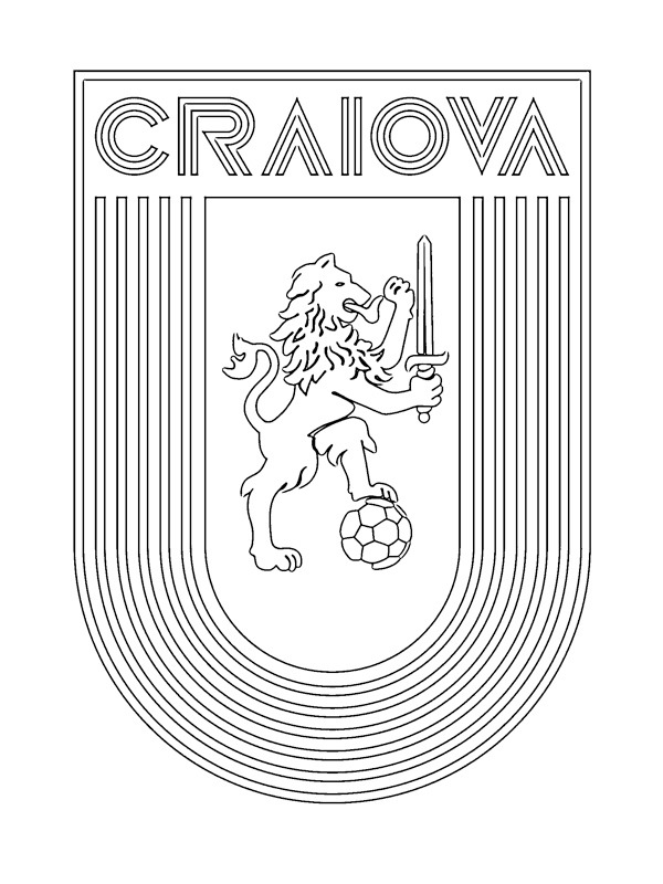 CS Universitatea Craiova Coloring page