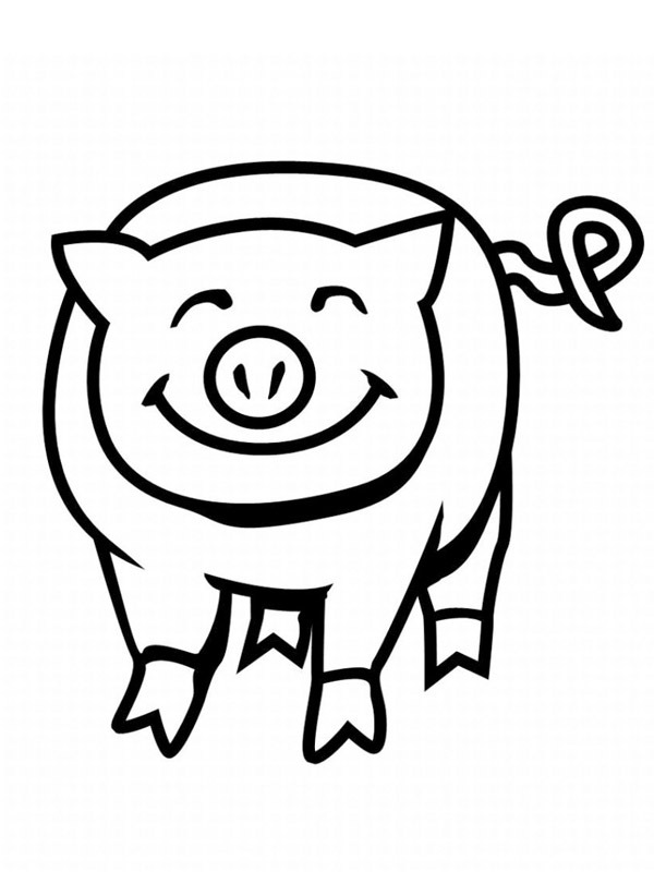 pig Coloring page