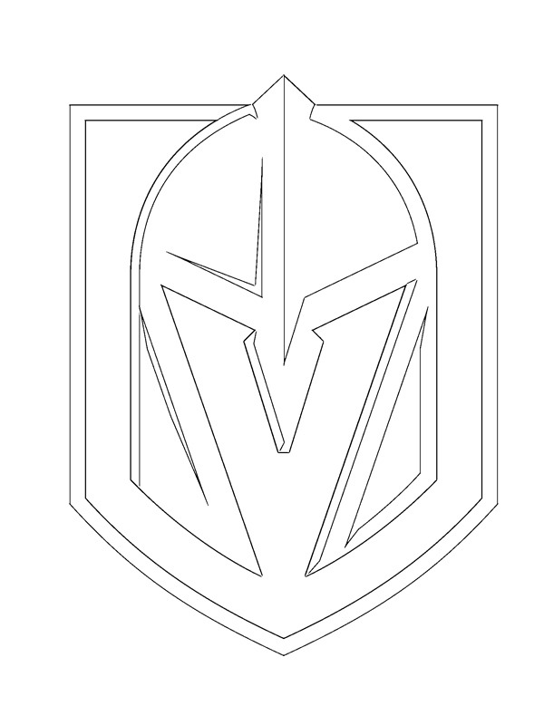Vegas Golden Knights Coloring page