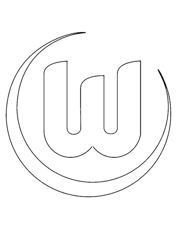 VfL Wolfsburg Coloring page VfL Wolfsburg Coloring page