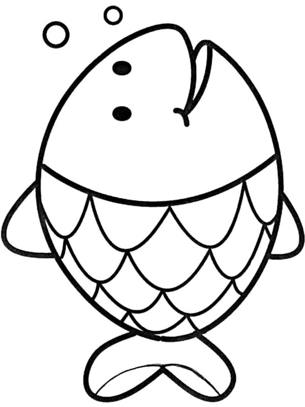 Fish Coloring page