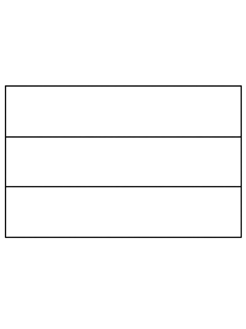 Flag of Bulgaria Coloring page