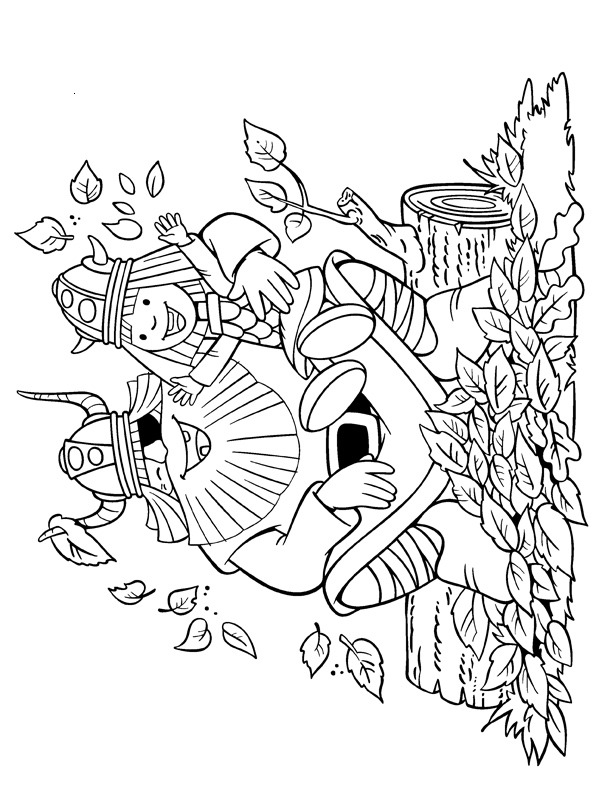 Vicky the Viking Coloring page