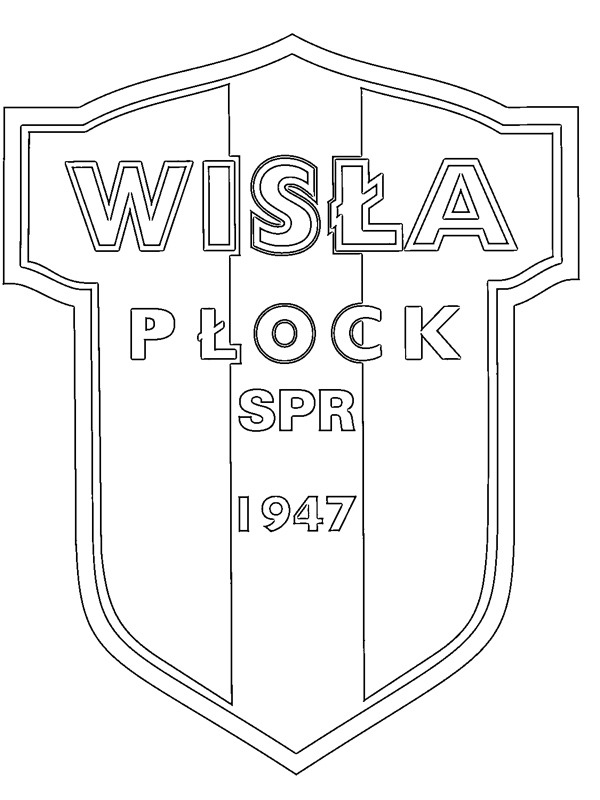 Wisła Płock Coloring page