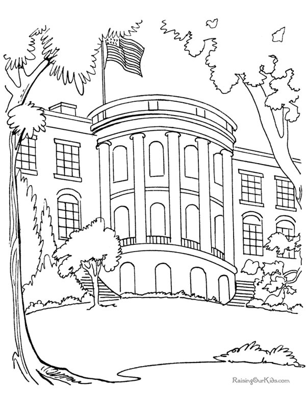 The Witte House Coloring page