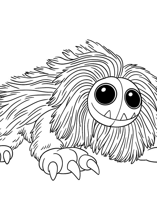 Yarnaby (Poppy Playtime) Coloring page Yarnaby (Poppy Playtime) Coloring page