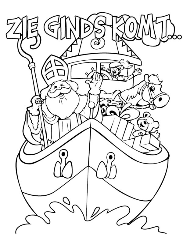 there comes the steamboat Coloring page there comes the steamboat Coloring page